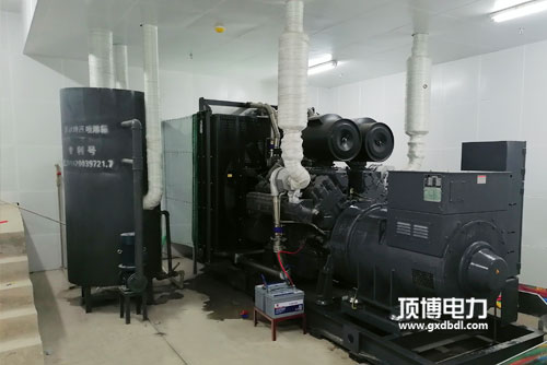 中國水電基礎(chǔ)局有限公司450KW上柴發(fā)電機組